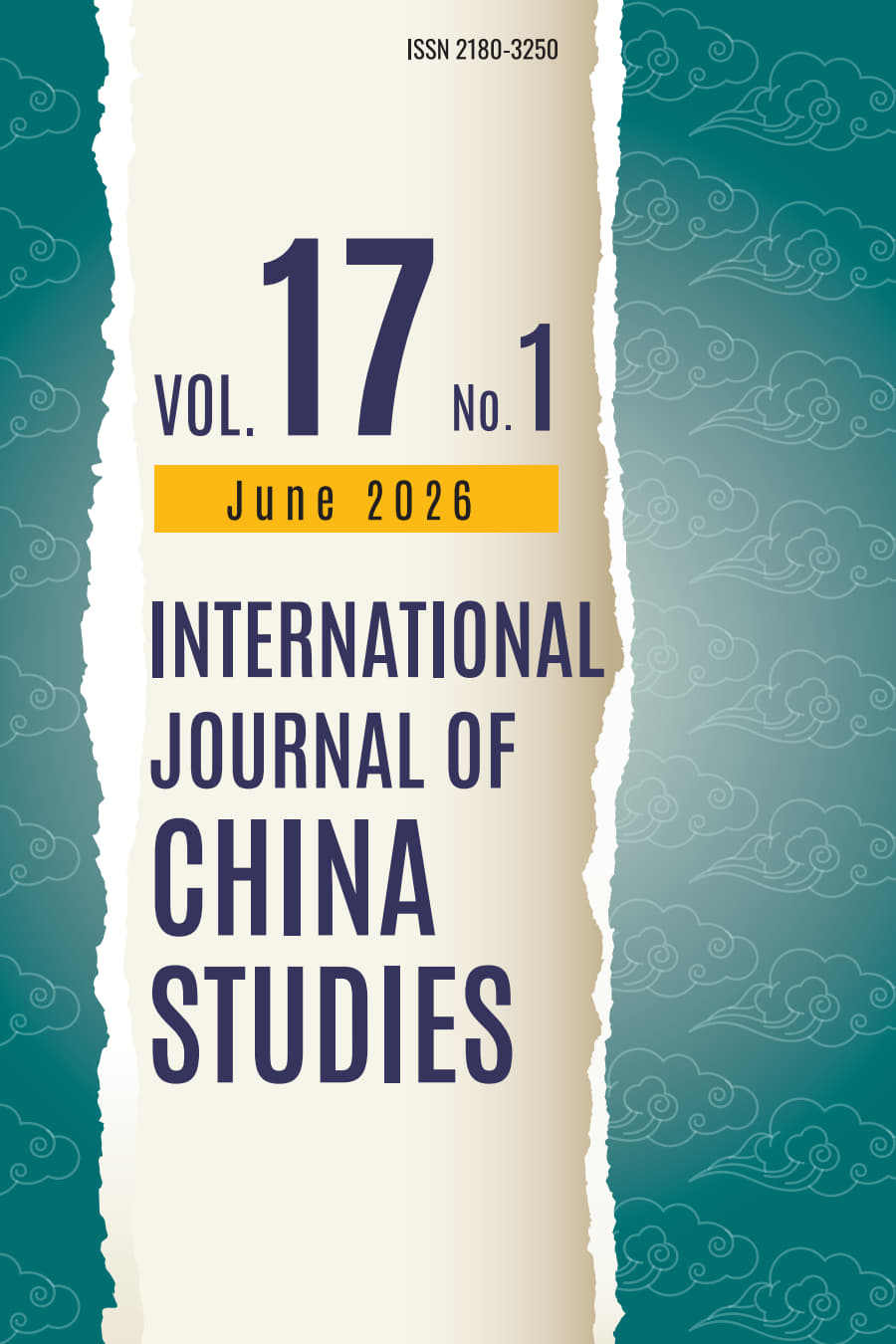 					View Vol. 17 No. 1 (2026): International Journal of China Studies
				